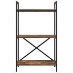 Bücherregal Geräucherte Eiche 56 x 34 x 96 cm Holzwerkstoff