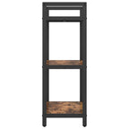 Bücherregal Geräucherte Eiche 56 x 34 x 96 cm Holzwerkstoff