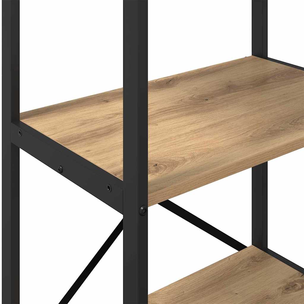 Bücherregal Artisan-Eiche 56 x 34 x 96 cm Holzwerkstoff
