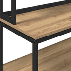 Küchenregal Artisan-Eiche 80 x 40 x 168 cm Holzwerkstoff