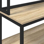 Küchenregal Sonoma-Eiche 100 x 40 x 168 cm Holzwerkstoff