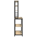 Küchenregal Sonoma-Eiche 100 x 40 x 168 cm Holzwerkstoff