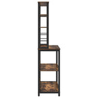 Küchenregal Geräucherte Eiche 100 x 40 x 168 cm Holzwerkstoff