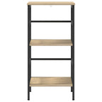 Bücherregal Sonoma-Eiche 40 x 29,5 x 81 cm Holzwerkstoff