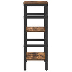 Bücherregal Geräucherte Eiche 40 x 29,5 x 81 cm Holzwerkstoff