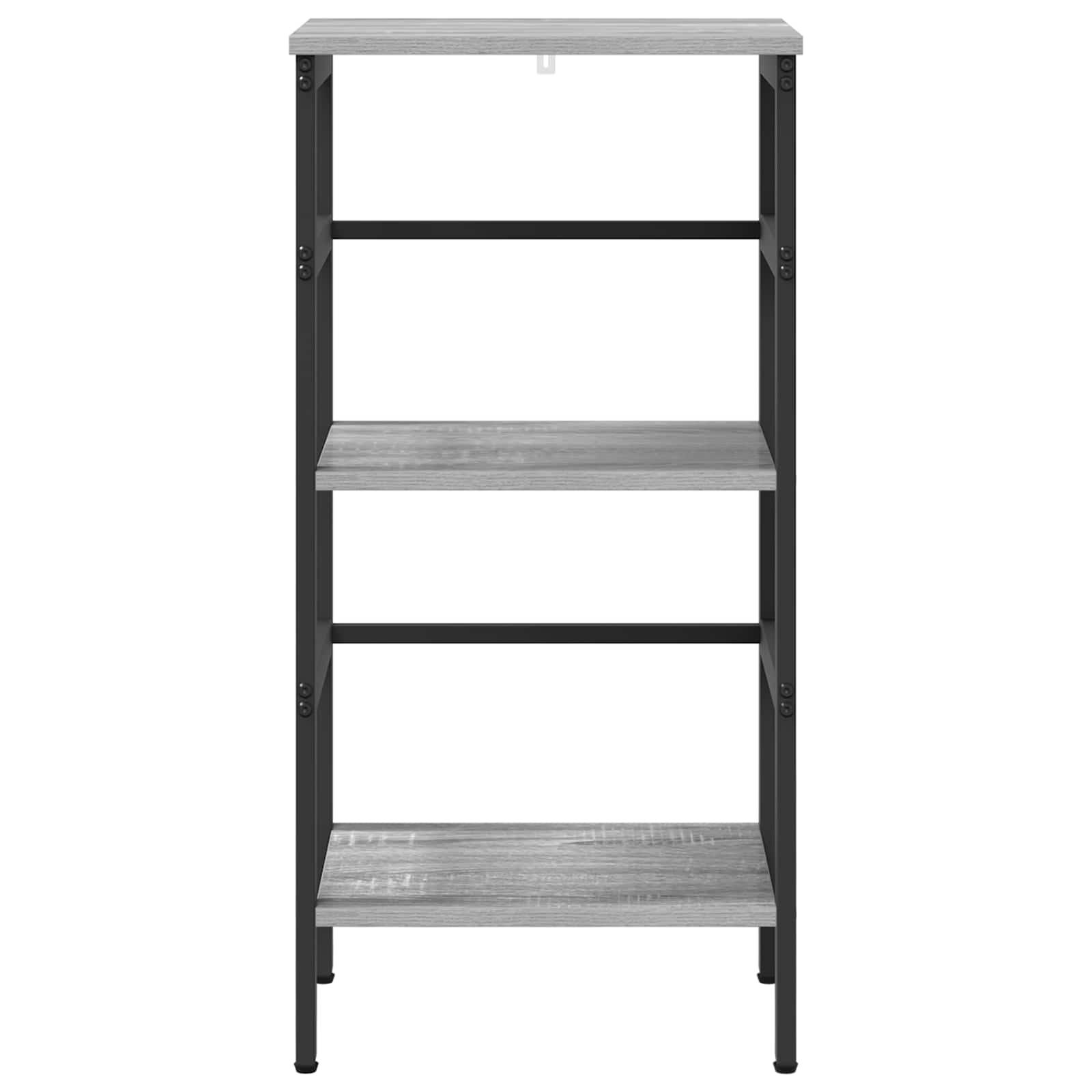 Bücherregal Graues Sonoma 40 x 29,5 x 81 cm Holzwerkstoff