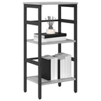 Bücherregal Graues Sonoma 40 x 29,5 x 81 cm Holzwerkstoff