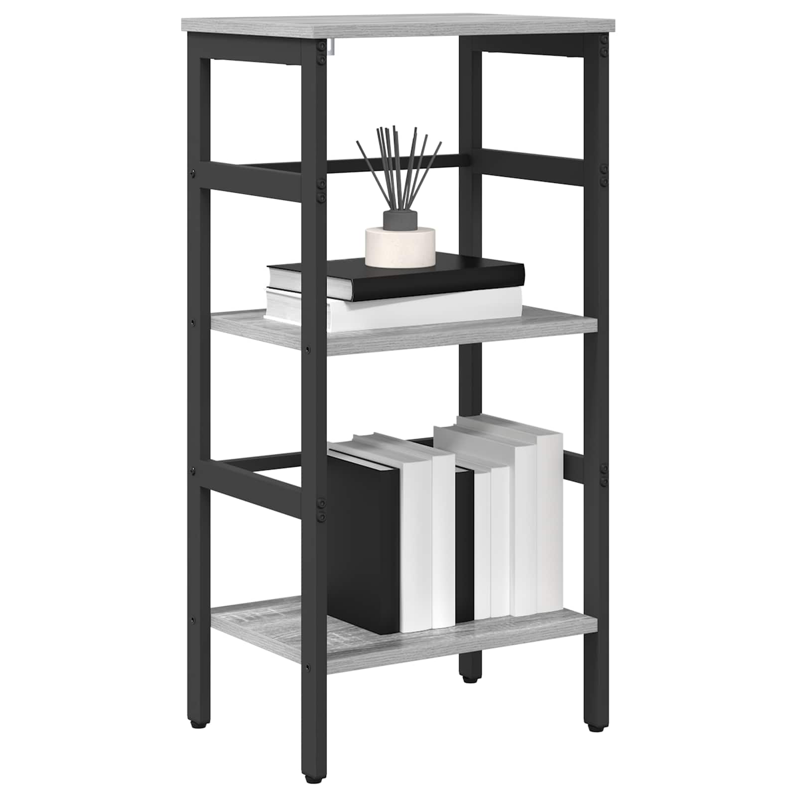 Bücherregal Graues Sonoma 40 x 29,5 x 81 cm Holzwerkstoff