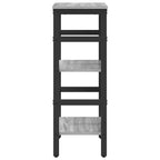 Bücherregal Graues Sonoma 40 x 29,5 x 81 cm Holzwerkstoff