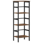 Bücherregal Geräucherte Eiche 40 x 29,5 x 115 cm Holzwerkstoff