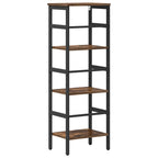 Bücherregal Geräucherte Eiche 40 x 29,5 x 115 cm Holzwerkstoff