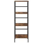 Bücherregal Geräucherte Eiche 40 x 29,5 x 115 cm Holzwerkstoff