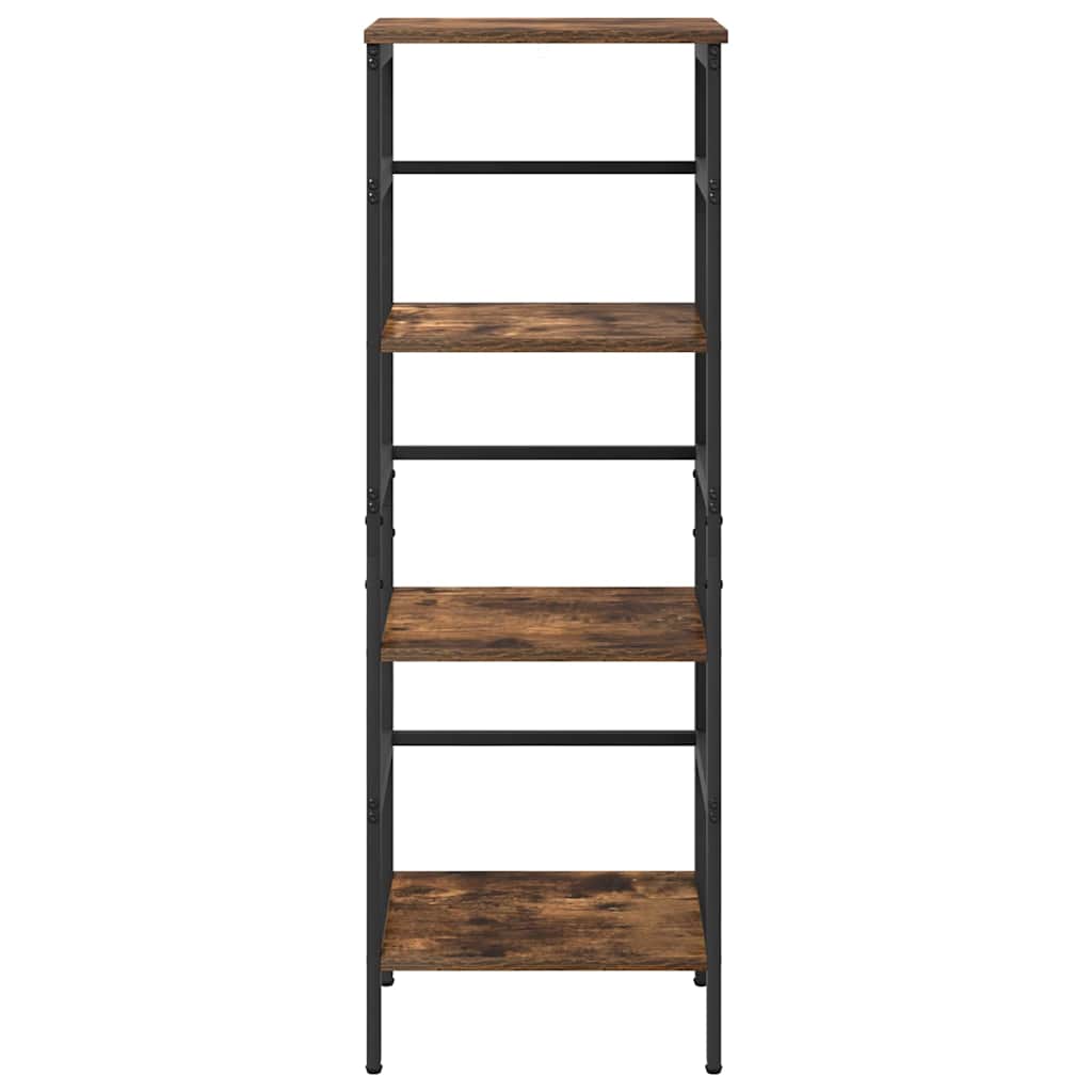 Bücherregal Geräucherte Eiche 40 x 29,5 x 115 cm Holzwerkstoff