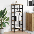 Bücherregal Artisan-Eiche 40 x 29,5 x 115 cm Holzwerkstoff