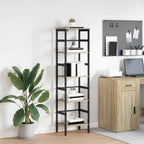 Bücherregal Sonoma-Eiche 40 x 29,5 x 149 cm Holzwerkstoff