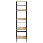 Bücherregal Sonoma-Eiche 40 x 29,5 x 149 cm Holzwerkstoff