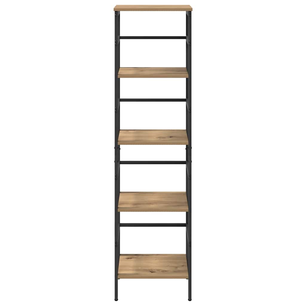 Bücherregal Artisan-Eiche 40 x 29,5 x 149 cm Holzwerkstoff