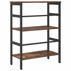 Bücherregal Geräucherte Eiche 60 x 29,5 x 81 cm Holzwerkstoff