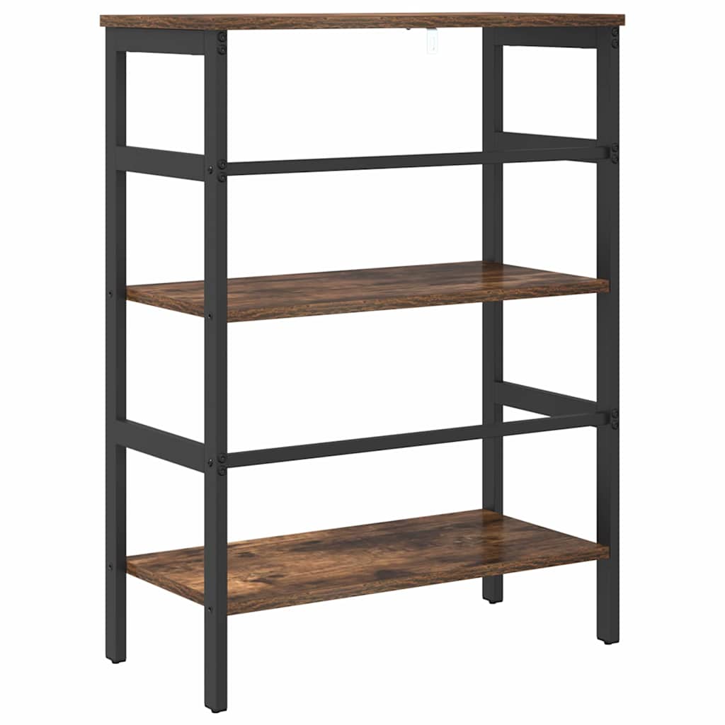 Bücherregal Geräucherte Eiche 60 x 29,5 x 81 cm Holzwerkstoff