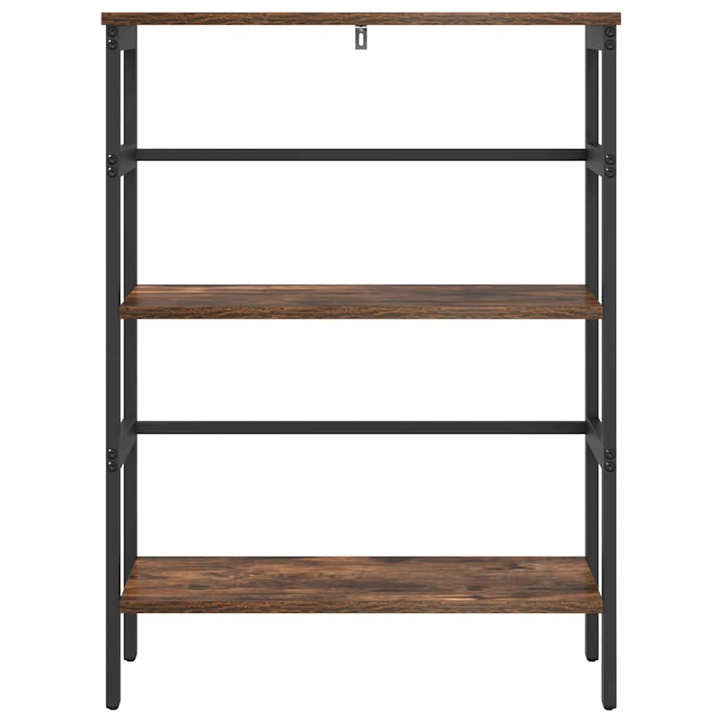 Bücherregal Geräucherte Eiche 60 x 29,5 x 81 cm Holzwerkstoff