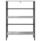 Bücherregal Graues Sonoma 60 x 29,5 x 81 cm Holzwerkstoff