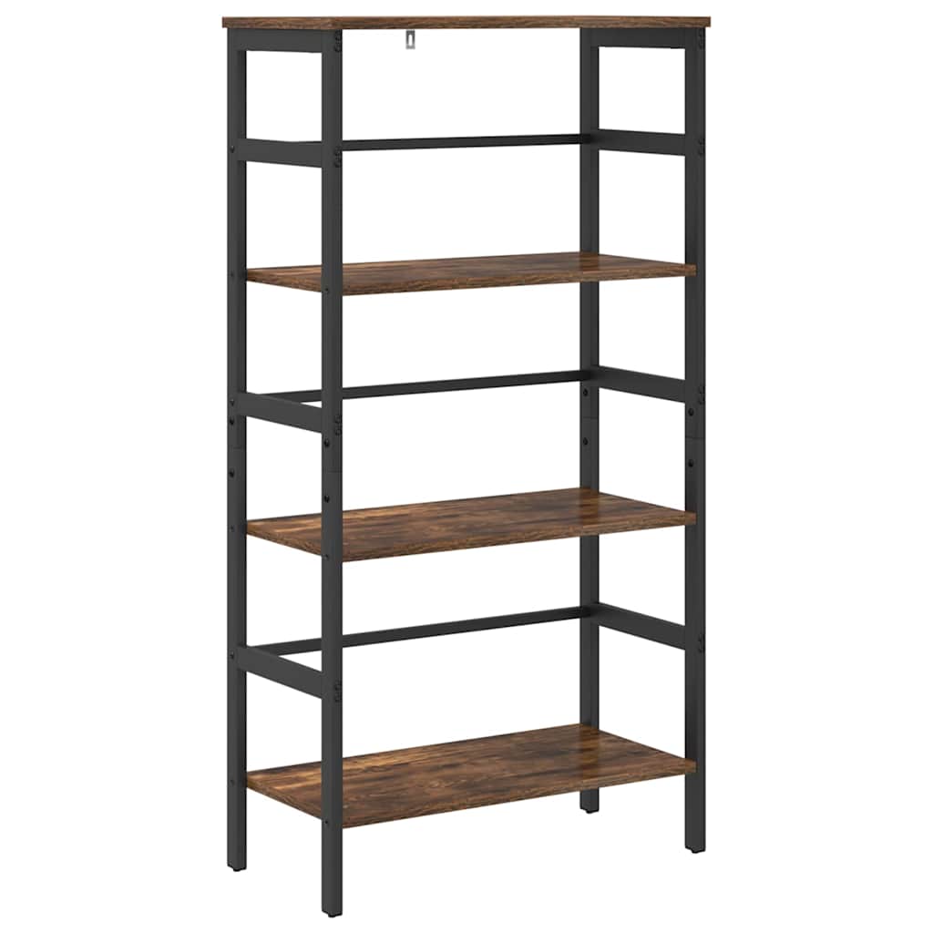 Bücherregal Geräucherte Eiche 60 x 29,5 x 115 cm Holzwerkstoff