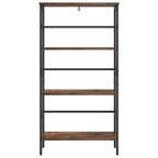 Bücherregal Geräucherte Eiche 60 x 29,5 x 115 cm Holzwerkstoff