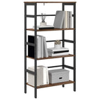 Bücherregal Geräucherte Eiche 60 x 29,5 x 115 cm Holzwerkstoff