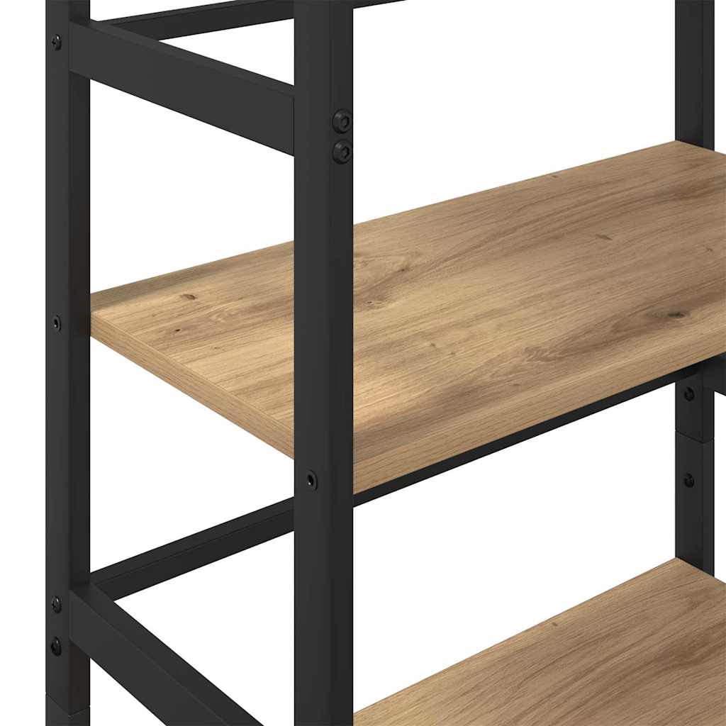 Bücherregal Artisan-Eiche 60 x 29,5 x 115 cm Holzwerkstoff