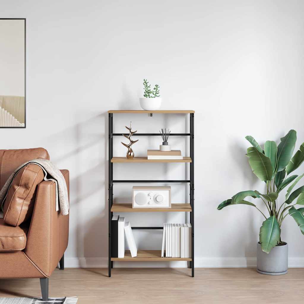 Bücherregal Artisan-Eiche 60 x 29,5 x 115 cm Holzwerkstoff
