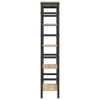 Bücherregal Sonoma-Eiche 60 x 29,5 x 149 cm Holzwerkstoff