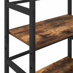 Bücherregal Geräucherte Eiche 60 x 29,5 x 149 cm Holzwerkstoff