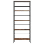 Bücherregal Geräucherte Eiche 60 x 29,5 x 149 cm Holzwerkstoff