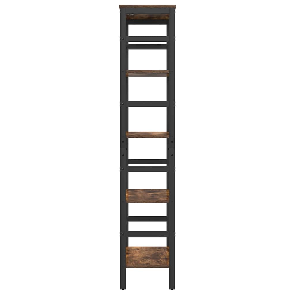 Bücherregal Geräucherte Eiche 60 x 29,5 x 149 cm Holzwerkstoff
