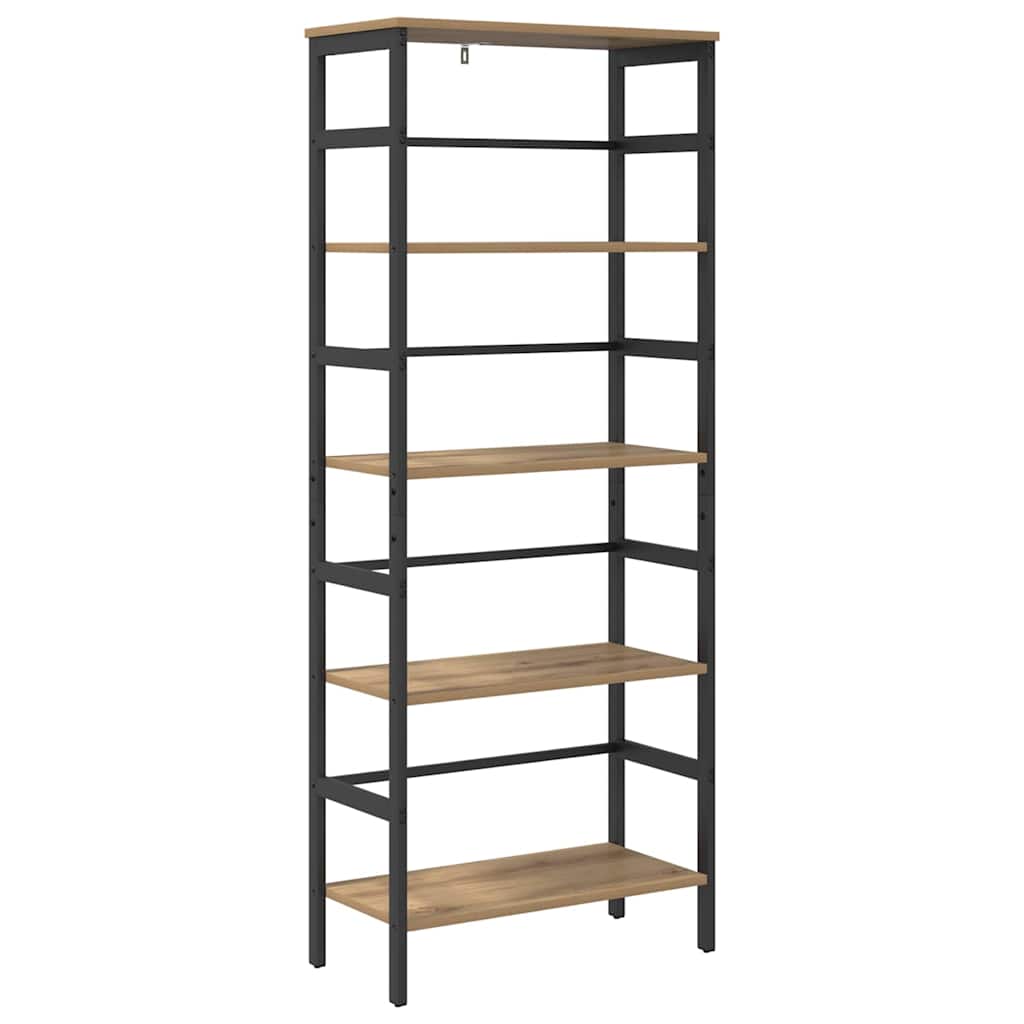 Bücherregal Artisan-Eiche 60 x 29,5 x 149 cm Holzwerkstoff
