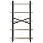 Bücherregal Sonoma-Eiche 100 x 33,5 x 178 cm Holzwerkstoff