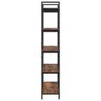 Bücherregal Geräucherte Eiche 100 x 33,5 x 178 cm Holzwerkstoff
