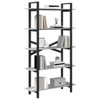 Bücherregal Graues Sonoma 100 x 33,5 x 178 cm Holzwerkstoff