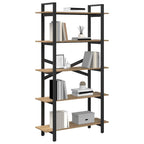 Bücherregal Artisan-Eiche 100 x 33,5 x 178 cm Holzwerkstoff