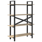 Bücherregal Sonoma-Eiche 100 x 33,5 x 140 cm Holzwerkstoff