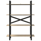 Bücherregal Sonoma-Eiche 100 x 33,5 x 140 cm Holzwerkstoff