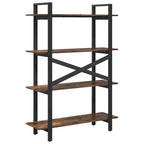 Bücherregal Geräucherte Eiche 100 x 33,5 x 140 cm Holzwerkstoff