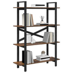 Bücherregal Geräucherte Eiche 100 x 33,5 x 140 cm Holzwerkstoff