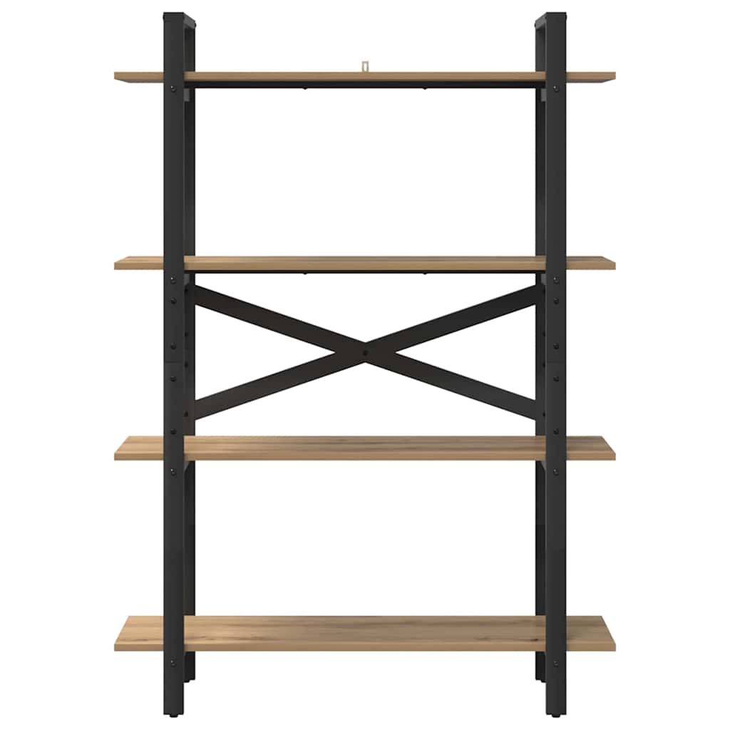 Bücherregal Artisan-Eiche 100 x 33,5 x 140 cm Holzwerkstoff