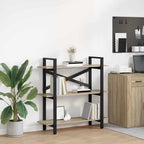 Bücherregal Sonoma-Eiche 100 x 33,5 x 102 cm Holzwerkstoff