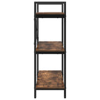 Bücherregal Geräucherte Eiche 100 x 33,5 x 102 cm Holzwerkstoff