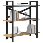 Bücherregal Artisan-Eiche 100 x 33,5 x 102 cm Holzwerkstoff