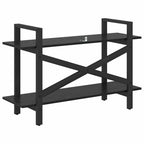 Bücherregal Schwarz Eichen-Optik 100 x 33,5 x 64 cm