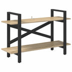 Bücherregal Sonoma-Eiche 100 x 33,5 x 64 cm Holzwerkstoff