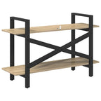 Bücherregal Sonoma-Eiche 100 x 33,5 x 64 cm Holzwerkstoff